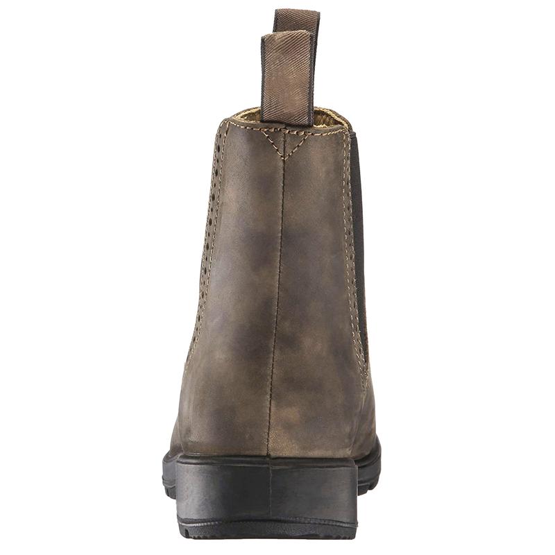 Whoholl Marke Chelsea Boots Damen Handgefertigt Business Schwarz Rot Slipper Flock Pu Cowboy Stiefel Sapato Masculino Damen Stiefel 2024