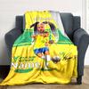 Neymar S Golden Moment Blanket Ultrasoft Suitable For Bedding Seaside Livingroom For All Occasions Modern Style Perfect Gift For Relatives And Friends