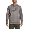 Under Armour Letter Print Fleece Hunting Sports Hoodie Men hoodies Gray 1375114-294