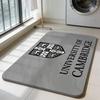 University C-Cambridge Floor Mat Non-slip Quick-dry Diatomaceous Earth Bath Mat, Absorbent Doormat