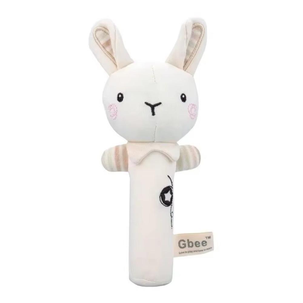 Plush Newborn Comfort Toy Cartoon Animals Infant Rattle Creative Baby Hand Shaker