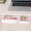 Large Capacity Undertable Drawer Self-Adhesive Hidden Drawer  Cosmetics Stationery Organizer