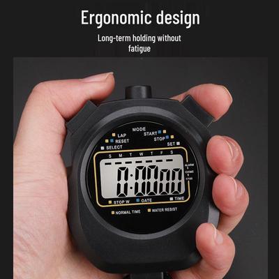 שעון עצר ספורט מקצועי לאימוני כושר ותחרויות מסלול