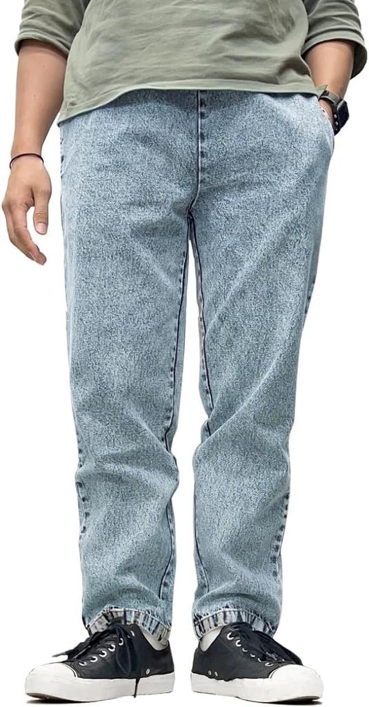 COOKMAN Chef Long Snow Work Denim Size Pants, Pants, Wash, Pants, Blue, M, 231-31821