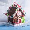 With Rope Gingerbread House Decor Christmas Gingerbread House Holiday House Ornaments  Home Decor