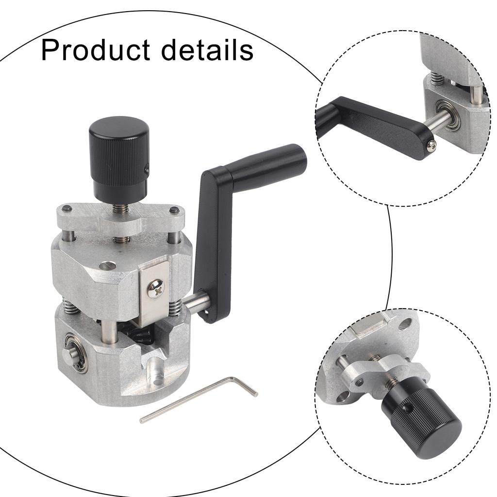 Manual Wire Stripping Tool Compatible with Electric Drill Adjustable Peeling Range for Copper Aluminum Wire Use