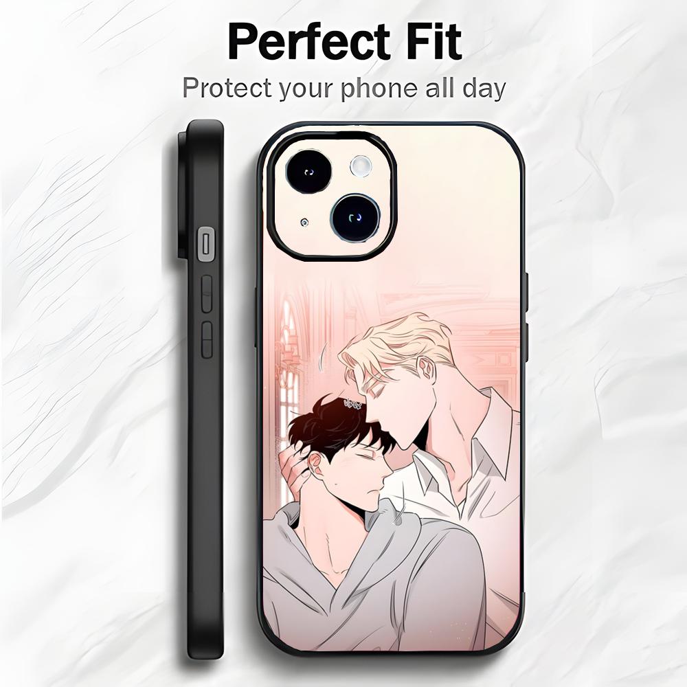 

Romantic BL Comic R-Roses And Champagne Phone Case Phone Case Soft Packaging Lightweight For iPhone17 16 15 14 13ProMax iphone12promax