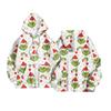 Women's Fashion Jacket Casual Printed Long-sleeved Hooded Cardigan Sweatshirts