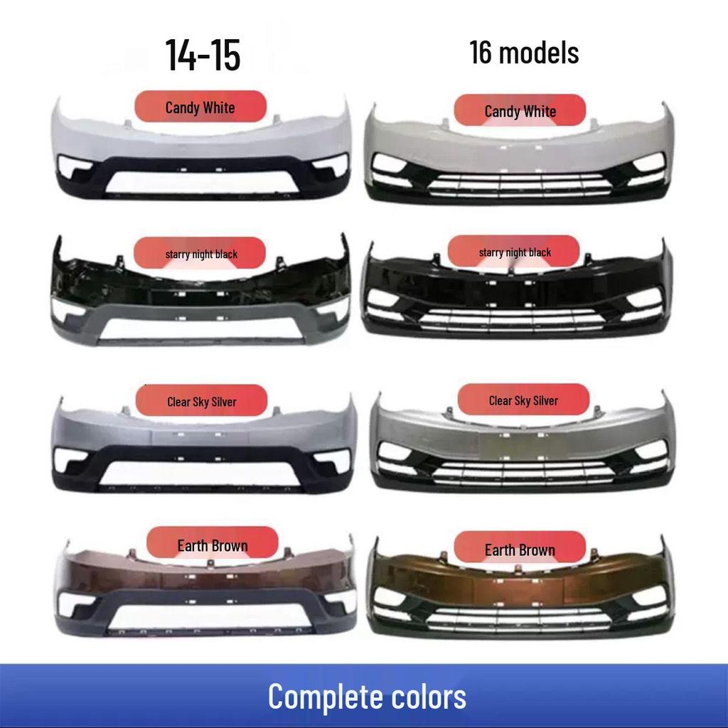 Baojun 730 Front & Rear Bumpers (2014-2016) - Thick Material, High-Temp Paint, Original Quality