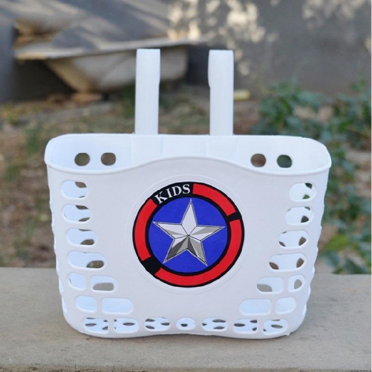 Child Bicycles Basket Vintage Removable Bike Basket Fashion Bicycles Basket Children's Bike Accessory