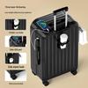 Sturdy Carry-On Suitcase with Wheels, Durable, Large Capacity, Password Lock, and Charging Port