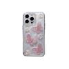 Glitter Epoxy Mobile Phone Case Is Suitable For Apple 17Promax Flower Iphone16 Butterfly Small Fresh Fine Hole