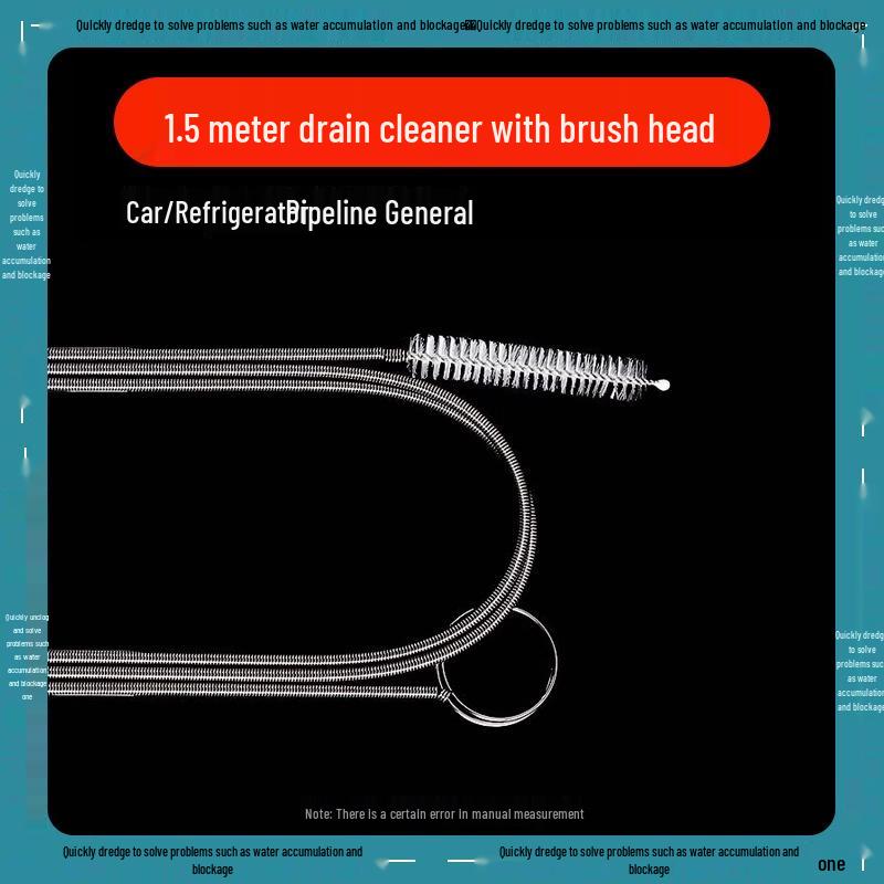 Refrigerator Drain Unclogger Tool for Water Pipe and Compartment Blockages