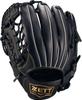 ZETT Youth Baseball Soft Black Size BJGB74540F Glove, Steer, All-Around, Left-Handed Throw, (1900), L,