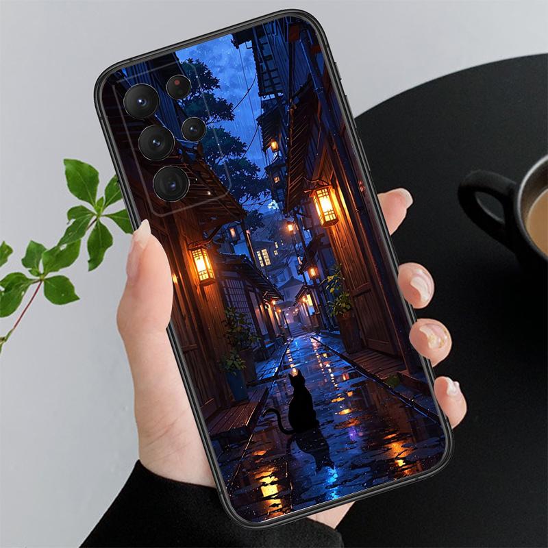 Lovely Cat Phone Case For Samsung A55 A16 A56 A36 A35 A15 A53 A54 A33 A34 A25 A05S A52 A52S A14 A24 A26 A71