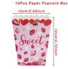 Jungle Safari Popcorn Candy Box Mermaid Butterfly Donut Hawaii Birthday Party Decor Kids Strawberry Wedding Party Supplies Gifts
