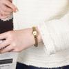 Small And Exquisite Oval Stainless Steel Strap Women'S Watch Niche High-Value Commuting Versatile Medieval Watch