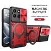 For Motorola Edge 70 Fusion 5G Case Slide Lens Protector Armor Funda For Moto Edge 70 Fusion Car Magnetic Holder Ring Back Cover