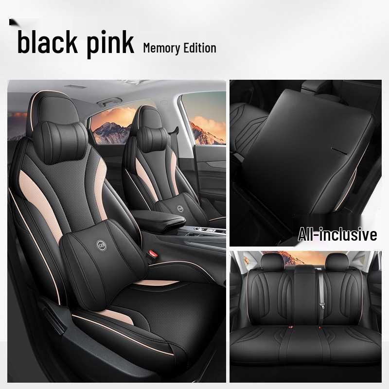 Custom Cartoon Perforated Leather Seat Covers for Geely Binyue L - Compatible with All Models
