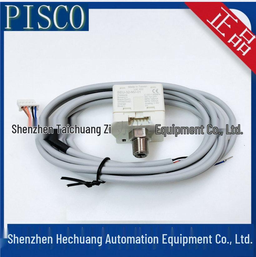 Brand New Genuine PISCO Japan SEU-32-NV-01 Pressure Switch Sensor 32mm diameter, NV, version 01