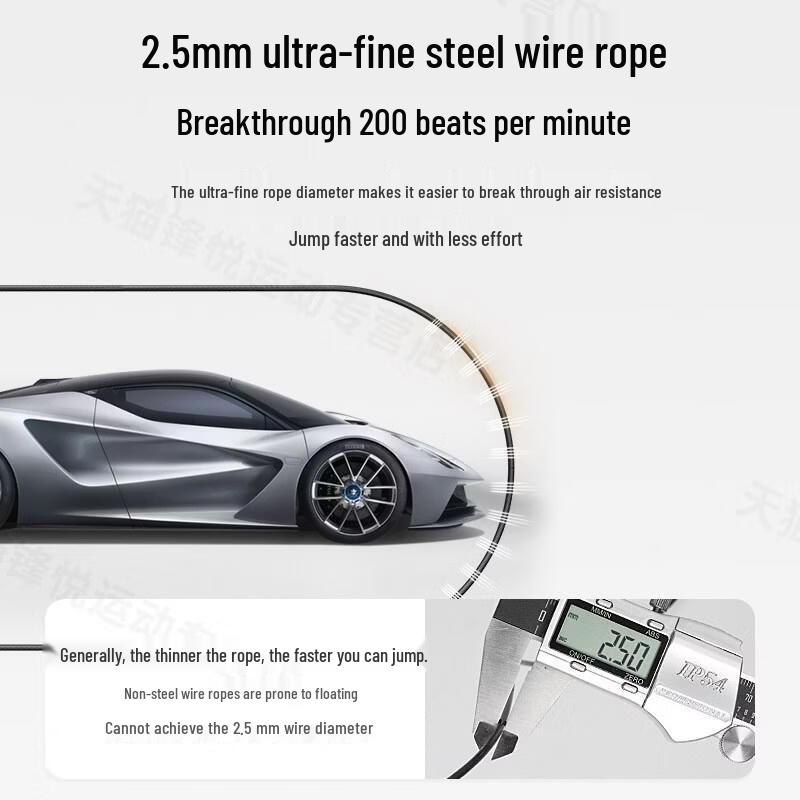 HANDUNYOU Ultra-Light Speed Jump Rope