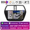 Smart System Android 14 For Suzuki SX4 S-Cross 2014 2015 2016 2017 Wireless Carplay Bluetooth QLED IPS Screen WIFI Auto Tools 4G