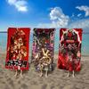 Hot Cool Anime G-Gachiakuta Beach Towel Colorful Bath Towels for Girl Microfiber Quick Dry Custom Sand Free Yoga Spa Gym Pool