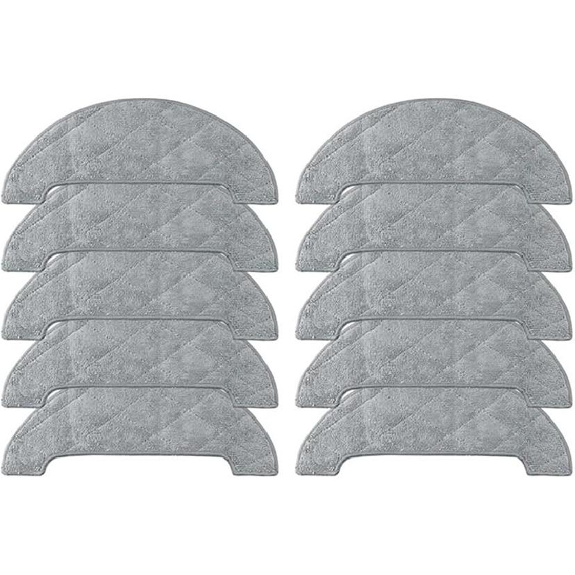 Compatible for Proscenic 850T Robotic Vacuum Cleaner Replacement Kit Mop Pad Replacement Parts Main Side Brush Hepa Filter Accessories(8 Pcs)