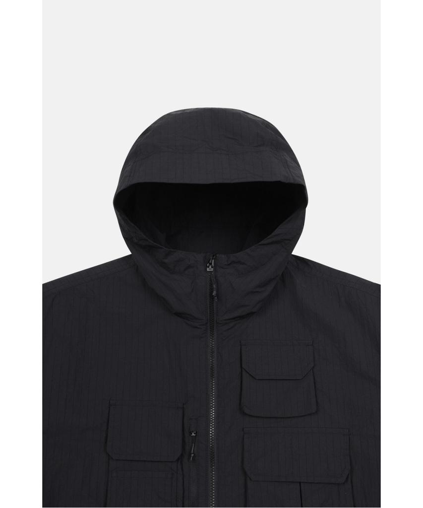 Kolon Sport Men'S Out-Pocket Hooded Jacket Tljjm26551Blk
