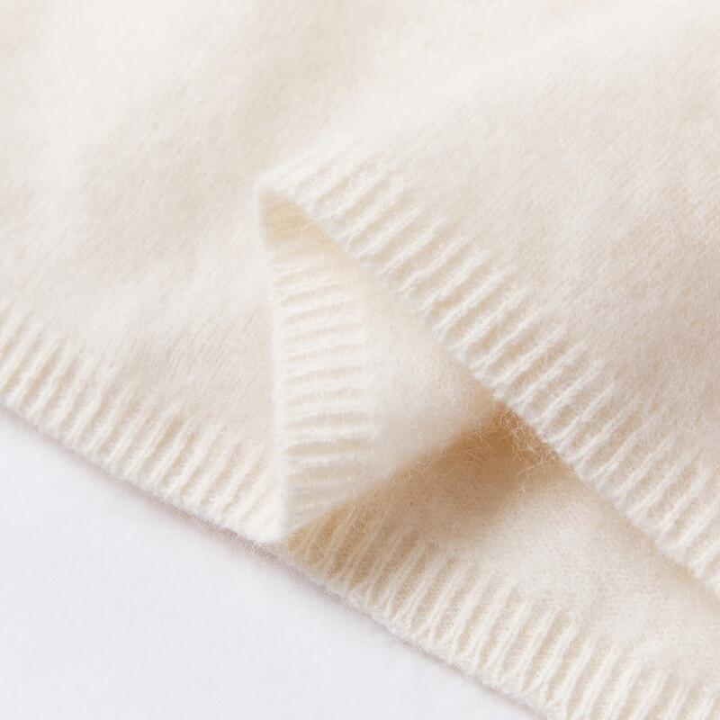 Xiangying Wool-Cashmere Blend Cut-out Knit Sweater