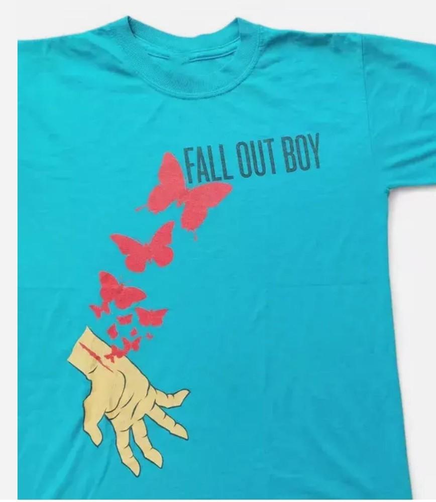 Vintage 2000_s Fall Out Boy Band Cotton Unisex T-shirt