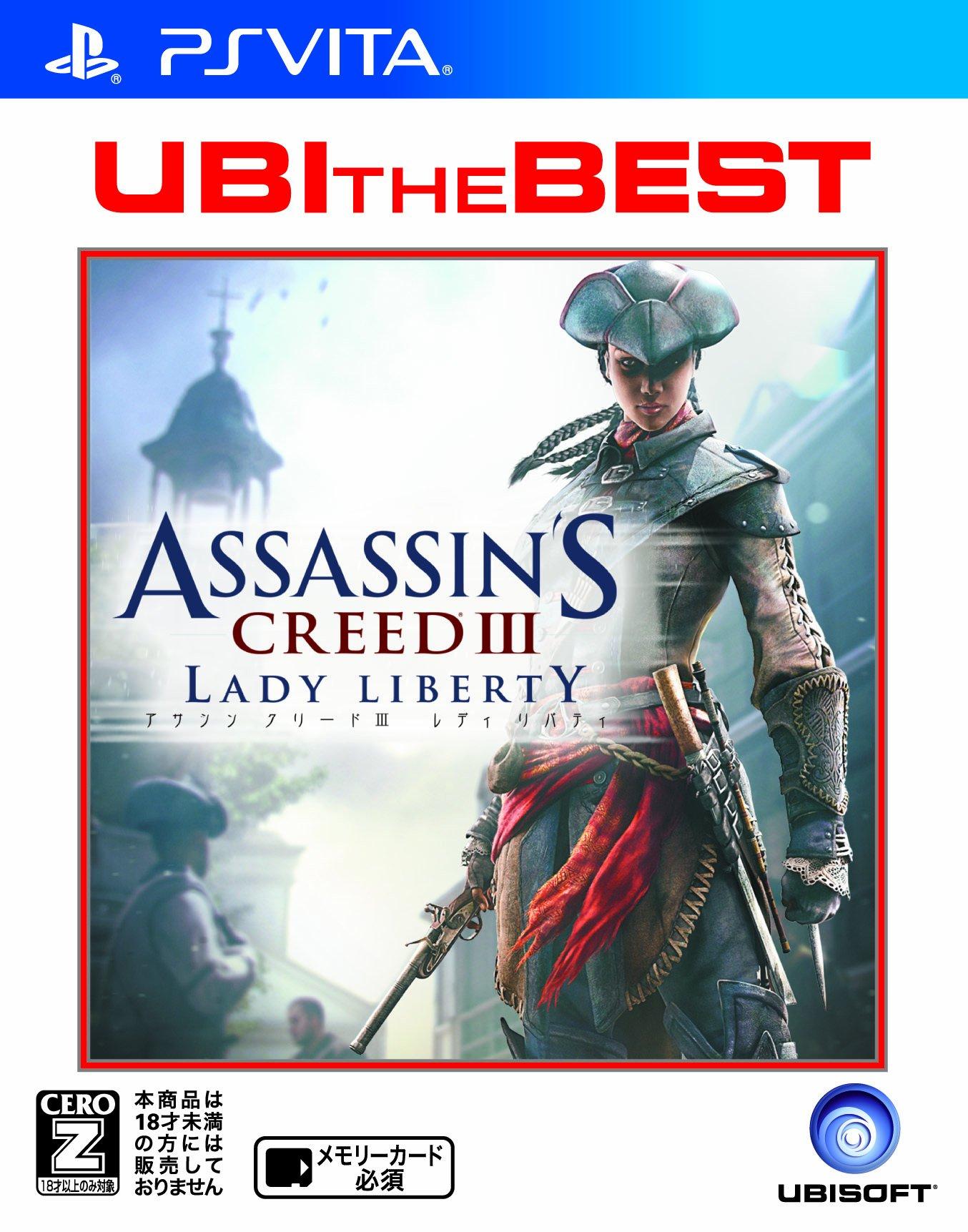 

UBI Найкращий рейтинг Creed III Lady Liberty для PS Vita Assassin s [CERO Z ] -