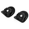 Pair Door Lock Knob Grommet Bezel Cover Black LH & RH For Ford Mustang 2005-2014