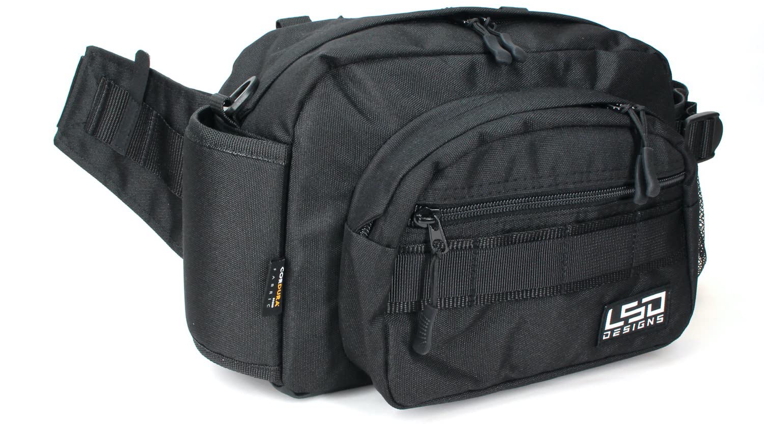 

Soul Waist Bag Hip Bag Medium Shot Neo Cordura Black [Love Dream]