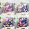 Lucky Star Pillow Case For Car Sofa Decorative Home Doublesided Print Plush Square Throw Pillow Cushion Cover