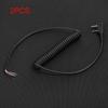 2PCS 2 Pins 4 Wires Speaker Mic Cable Line Supplies for Baofeng UV5R for Kenwood TK370