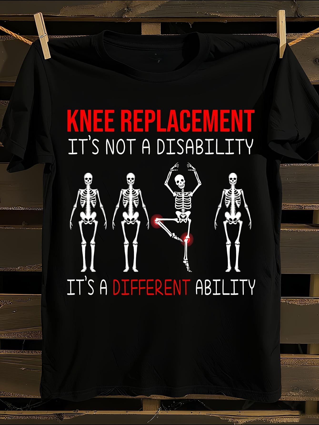 Funny Knee Replacement Surgery T-shirt XXXL