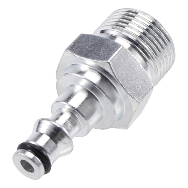 2 Piece Heavy Duty Garden Hose Fittings Couplers Joints Suitable for Vax Pressure Cleaners Metal Quick Release Couplings