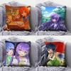 When They Cry Higurashi Anime Girl Pillow Covers Home Sofa Cushion Covers and Aecorative Custom