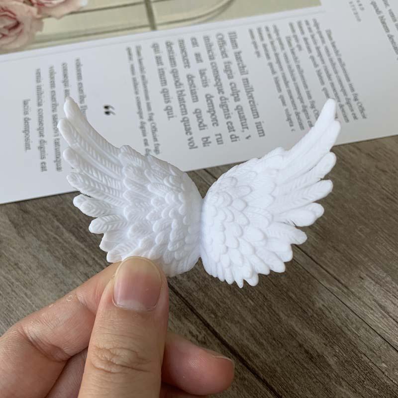 

3D Мини-пластиковые крылья-перья для кукол BJD - Рождественское рукоделие DIY Декорация сцены