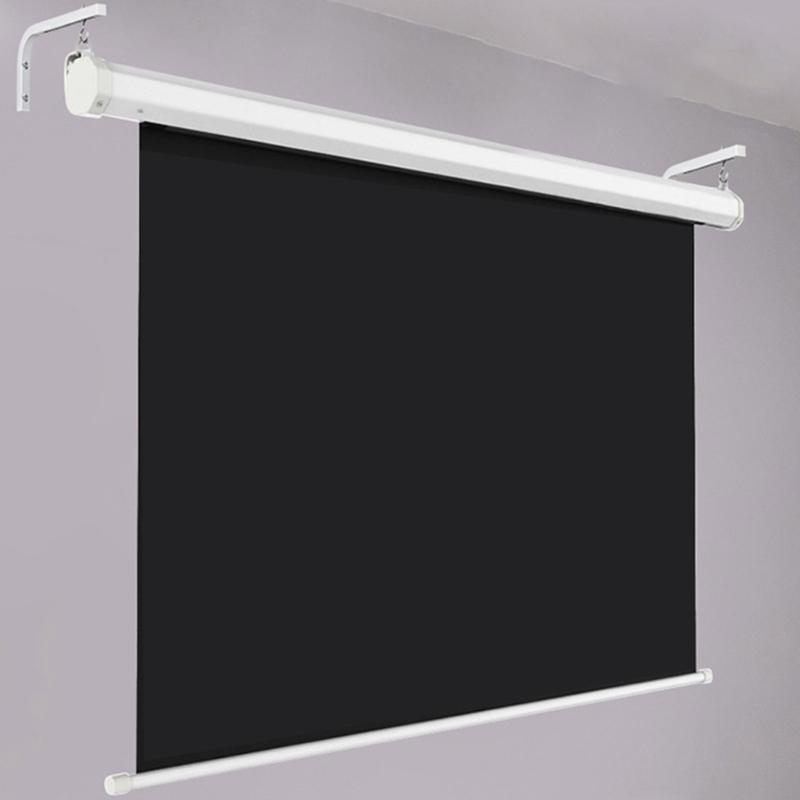Projector Screen Ceiling Mount Wall Hanging Mount L-Bracket Adjustable Extension Projector Screen Placement Office