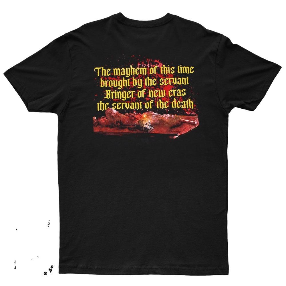 2025 New SINISTER - The Post Apololytic Servant Printed Unisex Street Fashion Trend Short Sleeved Pure Cotton Round Neck