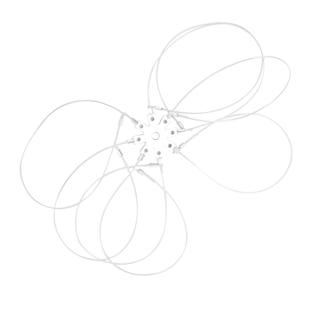 Crab Snares Reusable Rust Proof Portable Aluminum Sheet Type Crab Trap for Dungeness Blue Red Rock Crab