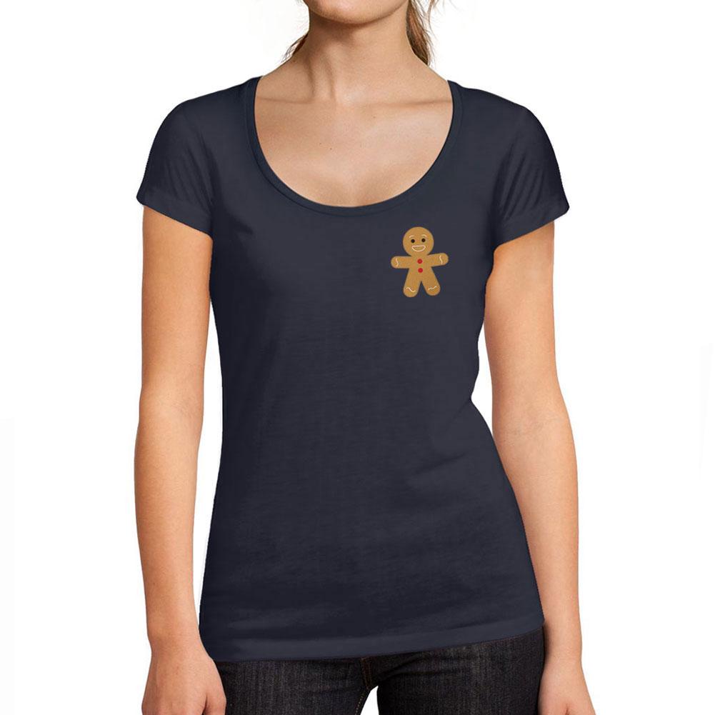 Ultrabasic Tričko Femme Graphique Petit Biscuit Tričko Noel Cadeau Idees
