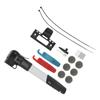DUUTI Bike Tire Repair Inflate Tool Kit with Patch Stainless Steel File Inflatable Needle