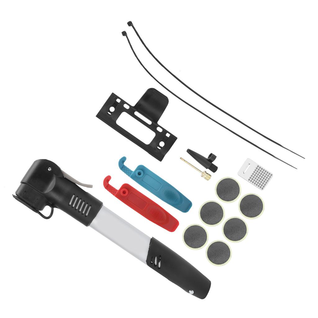 DUUTI Bike Tire Repair Inflate Tool Kit with Patch Stainless Steel File Inflatable Needle