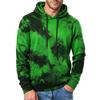 Halloween Flame Print Hoodie with Fiery Pattern for Costume Party
