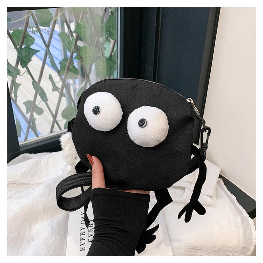 Cute fluffy bag ins toy doll backpack children's plush bag foreign style versatile women's backpack