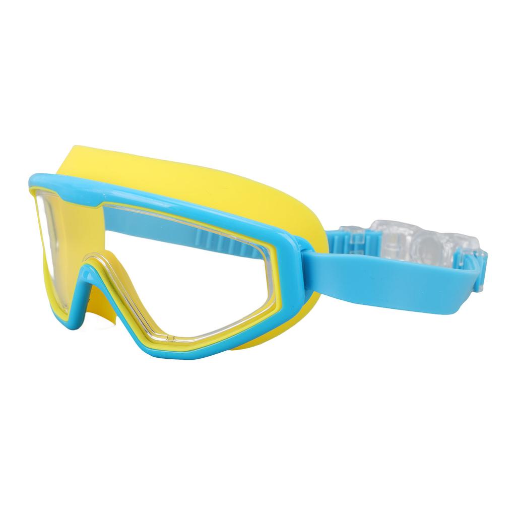 Outdoor Children Swimming Goggles Swim Goggles HD Anti Fog Waterproof Kids Diving Glasses for Girls Boys Yellow