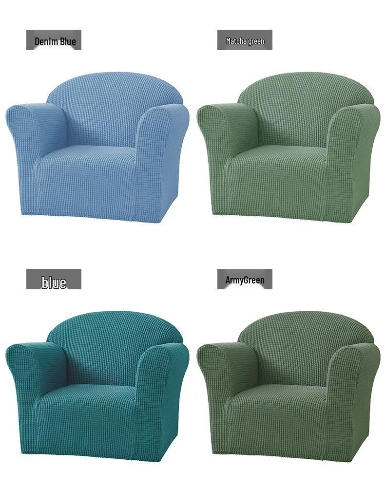 Housse de protection pour canapé pour enfants en polaire élastique transfrontalière
